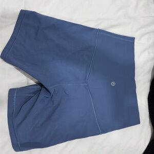 lululemon athletica Women's Slate Blue Bike Shorts Like New